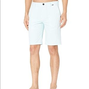 White Hurley men’s shorts